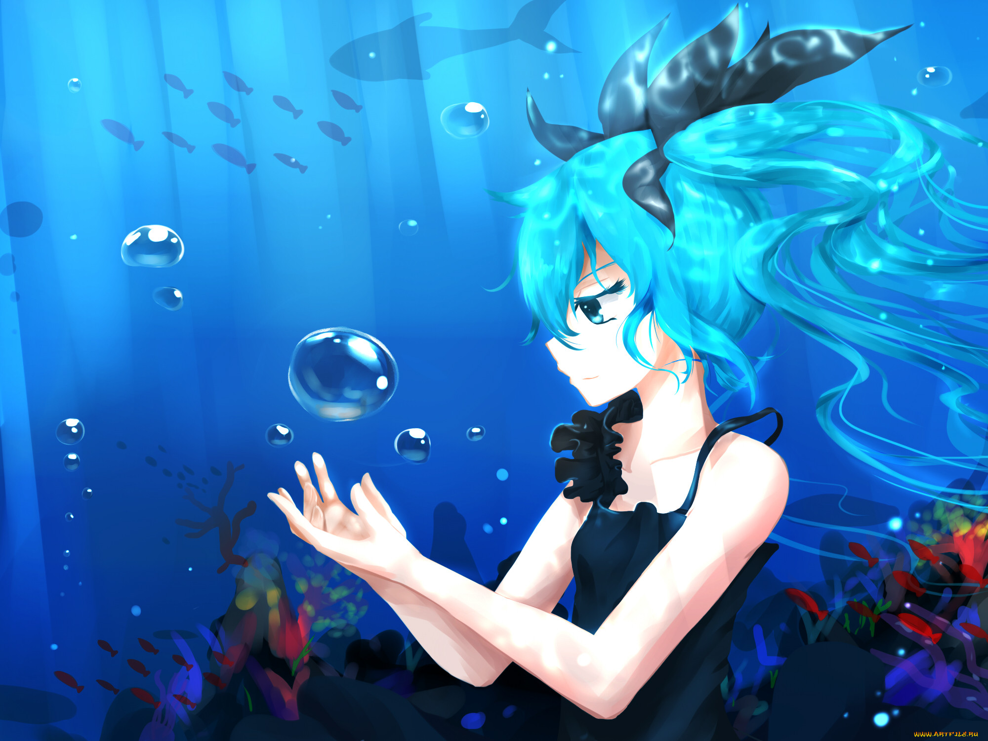 , vocaloid, , , , , , , bai, yemeng, hatsune, miku